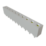 Conn Socket Strip SKT 10 POS 5.08mm Solder ST Top Entry Thru-Hole Tube
