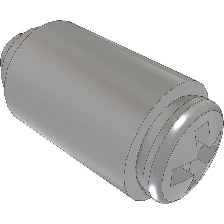 Samtec-SO-0865-01-02-01 Distanzhülsen Standoff Round Swage F M3 X 0.5-THD Aluminum 6061