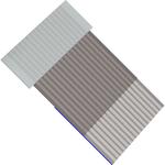 Cable Assembly 0.076m 0.5mm 16 to 16 POS Premo Flex FFC Jumper to Premo Flex FFC Jumper M-M Bag