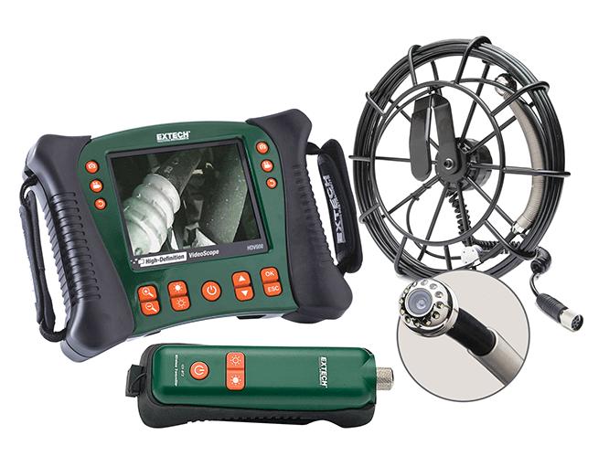 Teledyne FLIR LLC-HDV650W-10G null Wireless Plumbing Video Scope Kit (25mm camera head w/10m Fiberglass Cable)