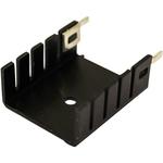 Heat Sink Passive TO-220 Finger Thru-Hole Aluminum 7.3°C/W Black Anodized