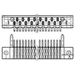 Conn Card Edge PL 47 POS 2.54mm Solder RA Thru-Hole