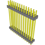 Conn Board Stacker HDR 26 POS 2.54mm Solder ST Top Entry Thru-Hole Bulk