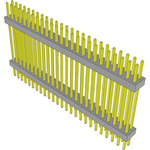 Conn Board Stacker HDR 50 POS 2mm Solder ST Thru-Hole Bulk
