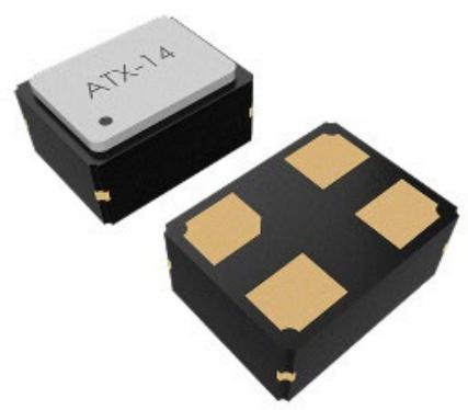 Abracon-ATX-14-F-48.000MHZ-F05-T Oscillatore controllato Oscillator TCXO 48MHz ±2ppm (Tol) ±0.5ppm (Stability) 11pF Clipped Sinewave 1.8V/2.5V/2.8V/3V/3.3V 4-Pin CSMD