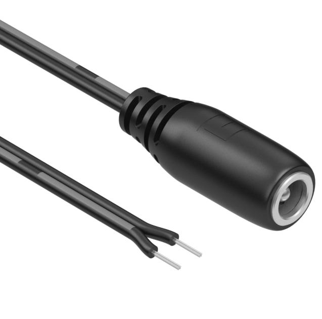 Tensility International-10-01091 Cable Assembly DC Power Cable Assembly 1.83m DC Power Jack 2POS F 24AWG