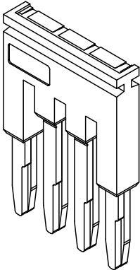 TE Connectivity-2271568-5 Cavalier et shunt de raccordement Conn Plug-In Jumper M 10 POS 4.2mm ST