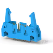 TE Connectivity-2-5499206-3 Steckverbinderleisten und Leiterplattenbuchsen Conn Ejector Header HDR 16 POS 2.54mm Solder ST Top Entry Thru-Hole Tray