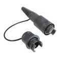 Bulgin Components PLC-PXEB5200MM5055 Conector de fibra óptica Conn Circular Fiber Multi Mode PL ST Cable Mount 5-5.5mm 2dB