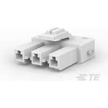 TE Connectivity-368570-1 Einzeladersteckverbinder, Gehäuse Conn Housing PL 3 POS 6.5mm Crimp ST Cable Mount Natural Bag