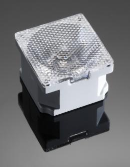 LEDIL OY-CA10560_OSS-2-SS Lentes ópticos Square Optical Lens White PMMA Tape Box