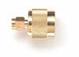 Pomona Electronics-4296 Raccordement FR Conn SMA-Type N Adapter PL/PL 0Hz to 12.4GHz 50Ohm ST Gold