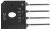 EIC Semiconductor-GBU6M Brückengleichrichter Diode Rectifier Bridge Single 1KV 6A 4-Pin Case GBU Box