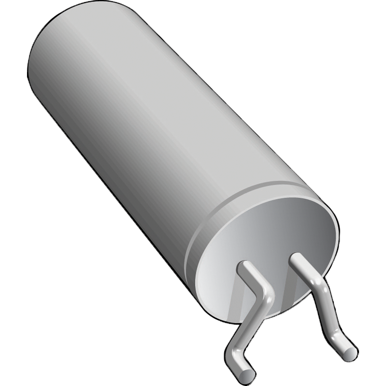 ECS Inc International-ECS-.327-6-13FLX-C-TR Quarze Crystal 0.032768MHz ±10ppm (Tol) 6pF FUND 50000Ohm 2-Pin SMD T/R
