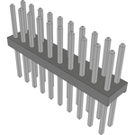 Conn Unshrouded Header HDR 20 POS 2mm Solder ST Top Entry Thru-Hole Bulk