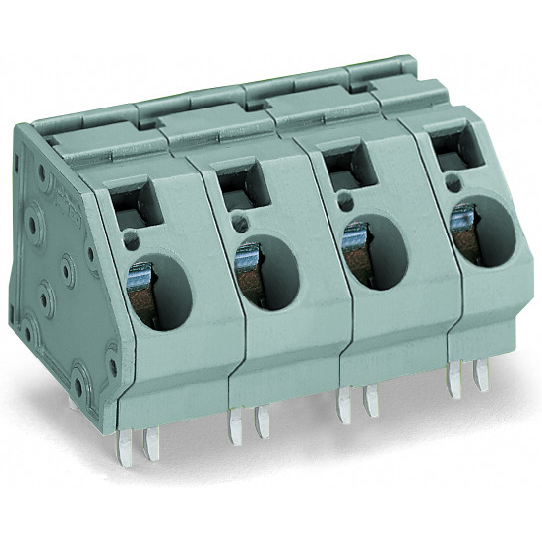 WAGO-745-604/011-000 Connector Terminal Blocks PCB Terminal Block, 16 mm2, Pin spacing 15 mm, 4-pole, Cage Clamp