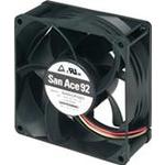 DC Fan Axial Ball Bearing 48V 40.8V to 55.2V 178CFM 64dB 92 X 92 X 38mm