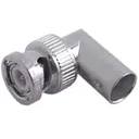 HUBER+SUHNER-53_BNC-75-0-1/133_NE RF-Steckverbinder Conn BNC Adapter 0Hz to 1GHz 75Ohm RA PL/F Gold Over Nickel Single