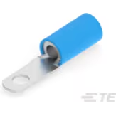 TE Connectivity-55679-1 连接器端子 Ring Tongue Terminal 6AWG Copper Blue 46.89mm Tin Loose