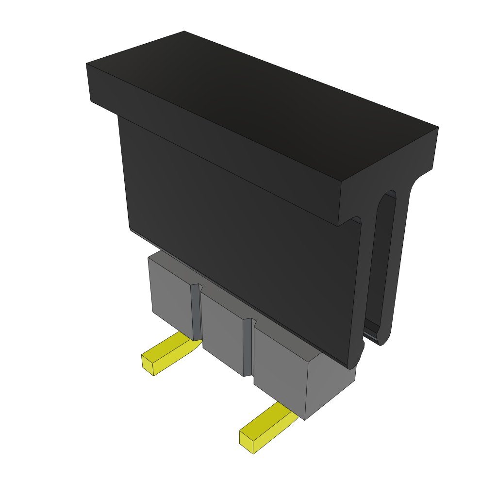 Samtec-TSM-103-01-LM-SV-P-TR Cabezales del conector y receptáculos PCB Conn Unshrouded Header HDR 3 POS 2.54mm Solder ST Top Entry SMD T/R