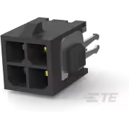 TE Connectivity-3-794682-4 Steckverbinderleisten und Leiterplattenbuchsen Conn Wire to Board HDR 4Power POS 3mm Solder ST Top Entry Thru-Hole Tray