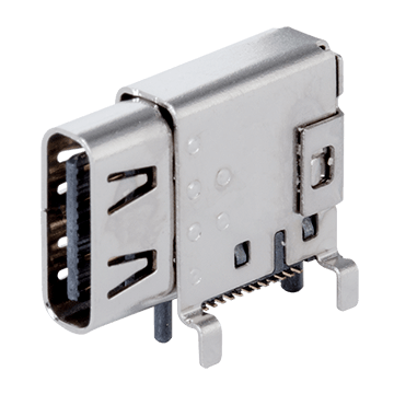 Same Sky (formerly CUI Devices)-UJ32-C-R-G-SMT-P24-TR Connector USB USB Receptacle