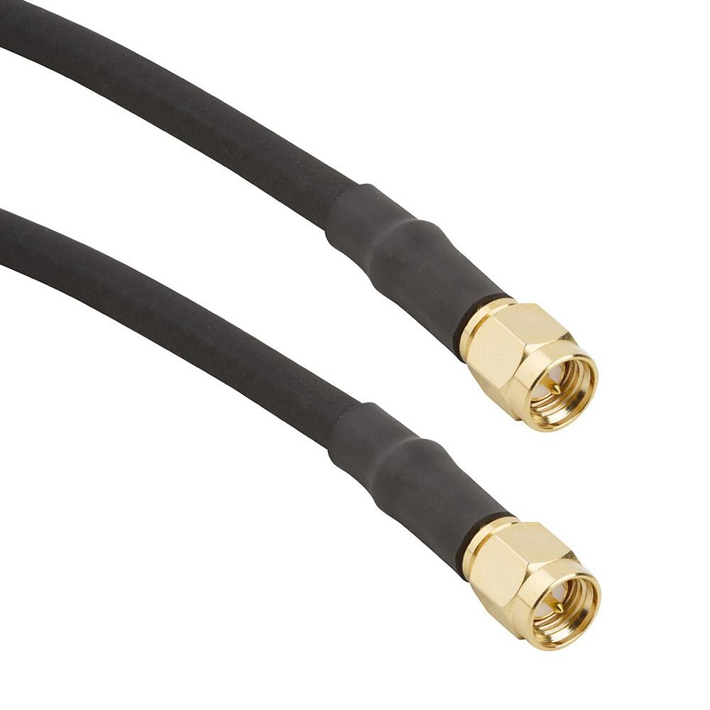 Amphenol RF-095-902-475M100 Assemblaggio cavo coassiale Cable Assembly LMR-195 1m SMA to SMA M-M Bag