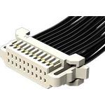 Micro Mate, Double Row Discrete Wire Cable Assembly, 1.00 mm Pitch