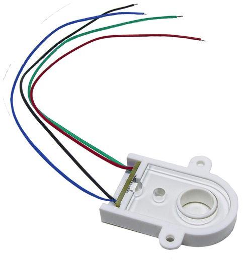 Bivar-SAC-0004-RGB Módulos LED Surface Area LED Lens Guide, Circular