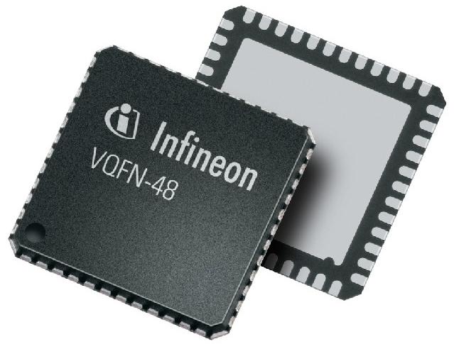 Infineon Technologies AG-TLE9845QXXUMA1 Microcontrollers - MCUs MCU 32-bit ARM Cortex M0 RISC 48KB Flash 3.3V/5V/9V/12V/15V/18V/24V Automotive AEC-Q100 48-Pin VQFN EP T/R