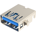 Amphenol Communications Solutions-GSB311435FHR Connector USB Conn USB 3.0 Type A RCP 9 POS 1mm Solder RA Thru-Hole 9 Terminal 1 Port T/R