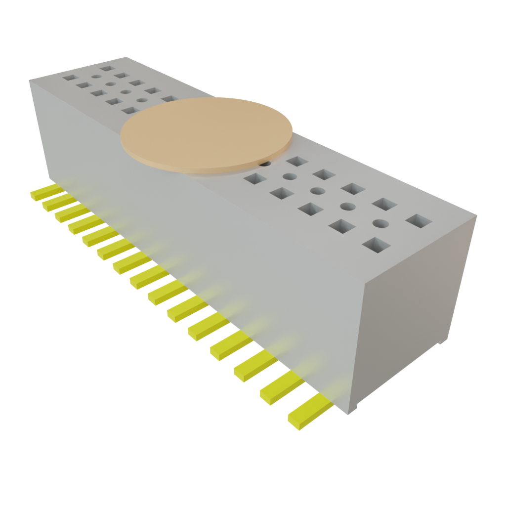 Samtec-CLE-115-01-G-DV-A-K Connector Headers and PCB Receptacles Conn Socket Strip SKT 30 POS 0.8mm Solder ST SMD Tube