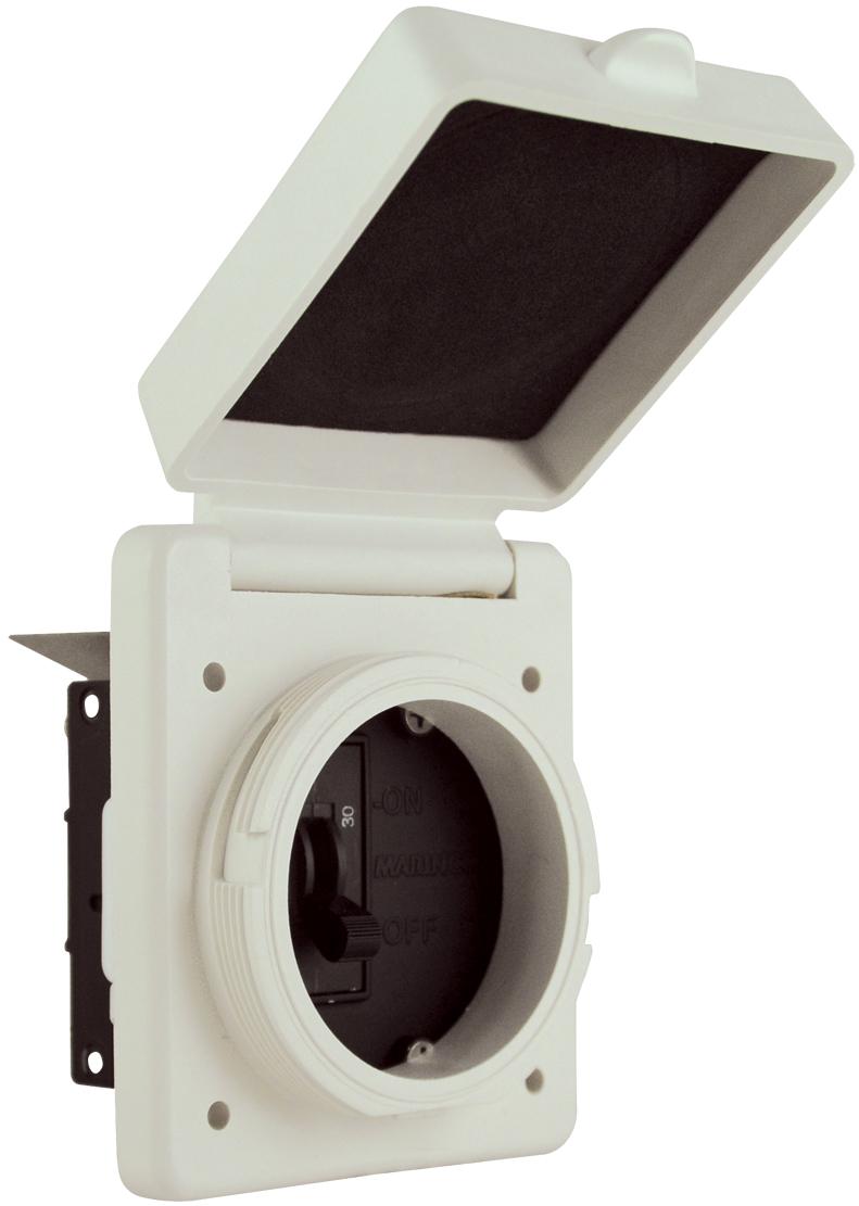 Marinco-301BKRIGN.OEM Stromkreisunterbrecher ELCI Breaker Housing, Ignition Protected, 30 Amp, 125V