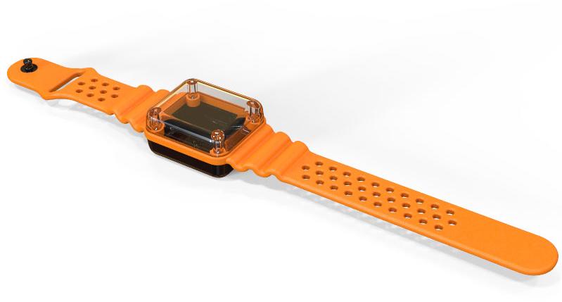 Serpac Electronic Enclosures-BW28A-CLBK-AS-NO Kästen, Gehäuse und Gestelle Black Polycarbonate Wrist Enclosure with Neon Orange Band	 <h4><strong>CALIFORNIA&nbsp;PROPOSITION</strong> ⚠️<strong>65&nbsp;WARNING</strong>⚠️</h4>