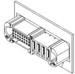 Molex-46562-3001 Connector Power Conn Power RCP 4Power/24Signal POS 5.5mm/2.54mm Press Fit ST Thru-Hole 56 Terminal 1 Port EXTreme Ten60Power™ Tray