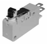 Panasonic-ABV1625619R Switch Snap Action Switch Snap Action N.C. SPST Short Roller Lever 3A 250VAC 3.14N Screw Mount Wire Lead