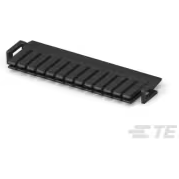 TE Connectivity-2-1969541-6 连接器配件 Connector Accessories Terminal Position Assurance Straight Nylon Black Bag