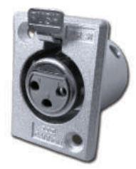 ITT Corporation-127007-0064 Steckverbinder für Audio und Video XLR Female Receptacle Connector