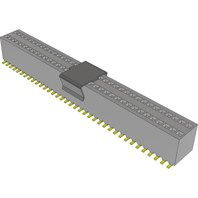 Samtec-RSM-136-02-L-D-P Connector Headers and PCB Receptacles Conn Socket Strip SKT 72 POS 1.27mm Solder ST SMD Tube