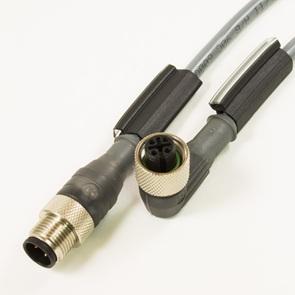 Alpha Wire-DR05AW106 SL357 null Cable Assembly Circular 3m 22AWG M12 Circular to M12 Circular 5 to 5 POS M-F Each