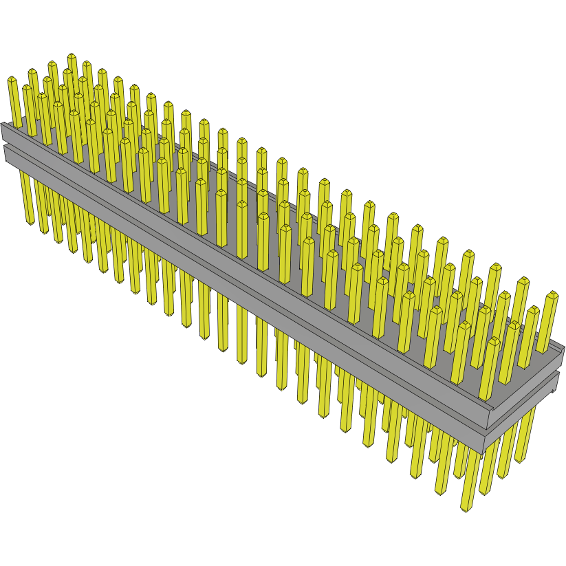 Samtec-TW-24-04-G-Q-140-250 Connector Headers and PCB Receptacles Conn Board Stacker HDR 96 POS 2mm Solder ST Top Entry Thru-Hole Bulk