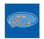 Amphenol Communications Solutions-10119239-2010LF Andere Kabelbaugruppen QSFP+ Cable Assembly, FDR, Passive, 14Gb/s, 30 AWG, 1.0 m, PVC jacket