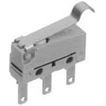 Panasonic Electric Works-ABS1114449 Schnappschalter Switch Snap Action N.O./N.C. SPDT Simulated Roller Lever 0.1A 30VDC 0.34N Screw Mount Quick Connect  Carton/Case