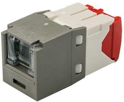 Panduit-CJH5E88TGIG Steckverbinder, Telefon und Telekommunikation Conn RJ-45 PL 8 POS ST Cable Mount 8 Terminal 1 Port Cat 5e