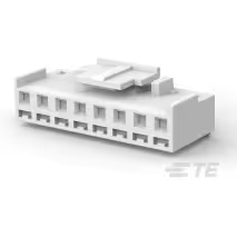 TE Connectivity-2132781-8 Connector Discrete Wire Housing Conn Housing RCP 8 POS 3.96mm Crimp ST Cable Mount Natural Bag