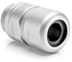 Amphenol-MC3CG-S4 Accesorios del conector Cord Grip, Zinc Die Cast, Nickel Plated