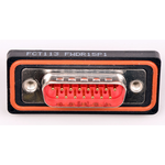 Conn D-Sub F 15 POS 2.84mm Solder ST Thru-Hole 15 Terminal 1 Port Carton