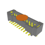 Conn Shrouded Header (4 Sides) HDR 20 POS 2mm Solder ST Top Entry SMD TIGER EYE™ Tube
