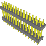 Conn Board Stacker HDR 30 POS 2.54mm Solder ST Top Entry Thru-Hole Bulk