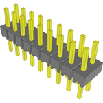 Conn Unshrouded Header HDR 18 POS 2.54mm Solder ST Top Entry Thru-Hole Bulk